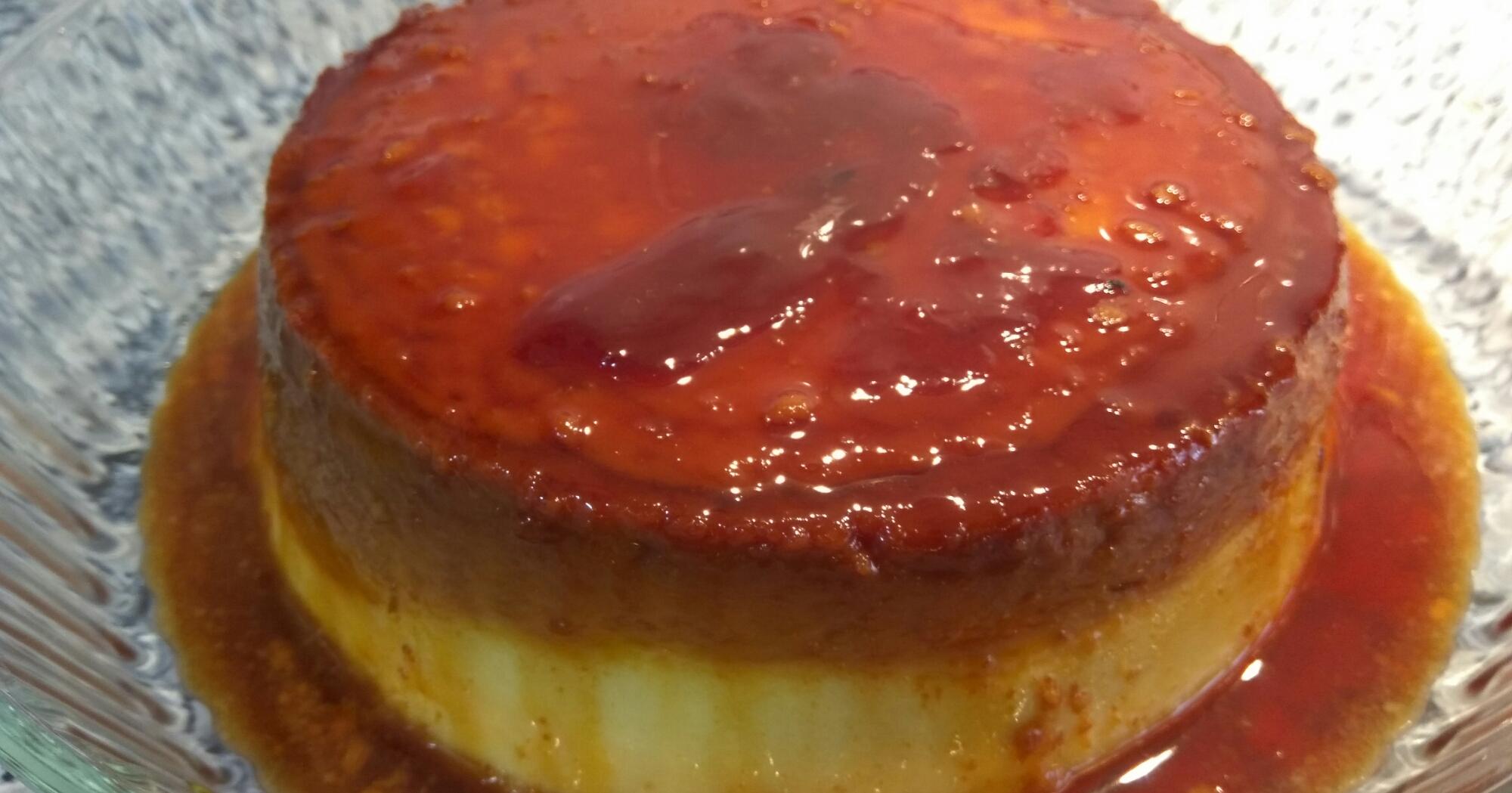 Cómo preparar flan Napolitano