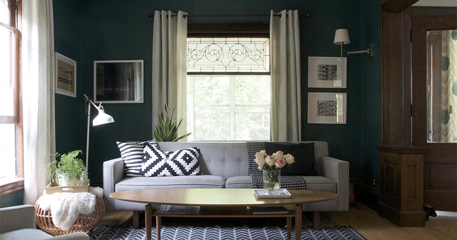 pintar pared muebles oscuros | facilisimo.com