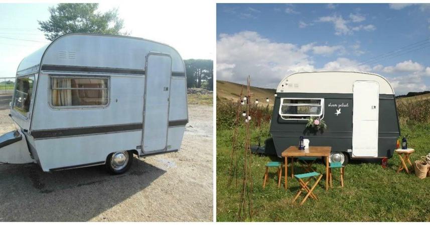 La renovaci n de Storm Petrel una caravana vintage Decoraci n