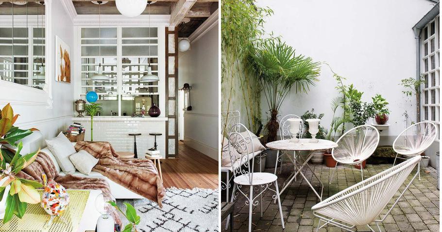 pintar pared muebles blancos suelo oscuro | facilisimo.com