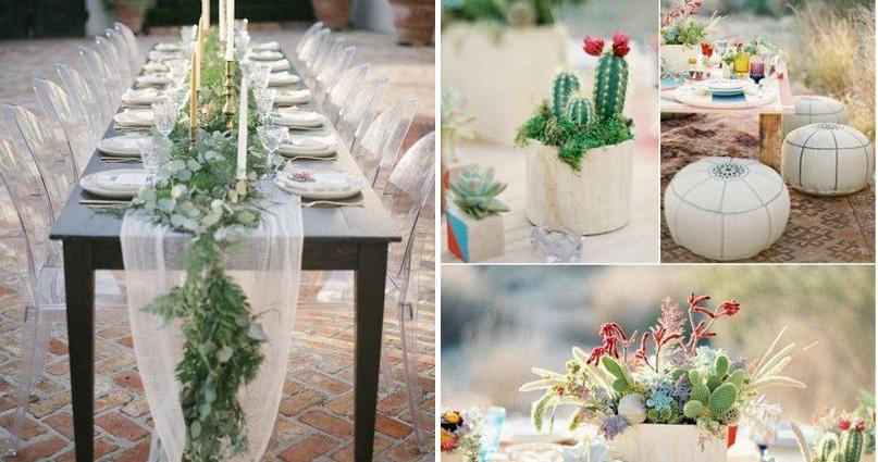 5 Tendencias En Decoración De Bodas 2018 Bodas