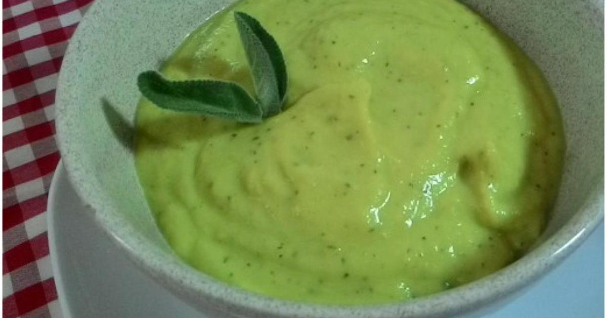 Crema fría de aguacate y calabacín Cocina