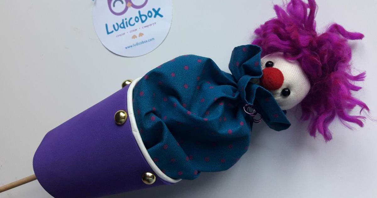 Cómo hacer una marioneta pop up DIY Manualidades