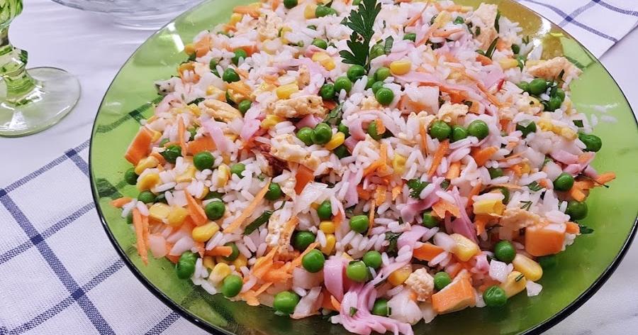 Ensalada De Arroz Con Surimi Cocina