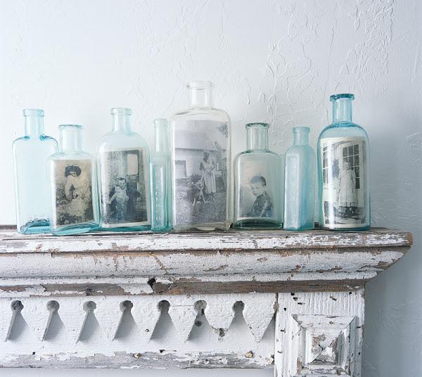 DIY: Marcos de fotos con botellas de cristal