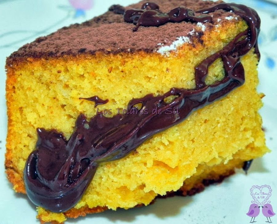 Bizcocho de calabaza y yogur