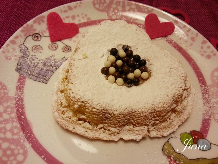 Corazón de almemdra y cabello de ángel
