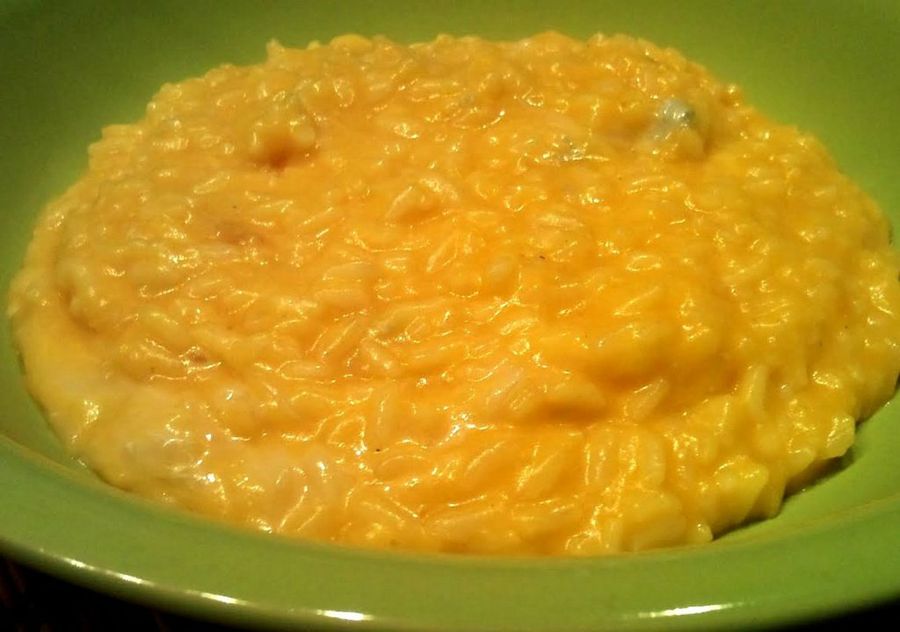 Risotto con calabaza