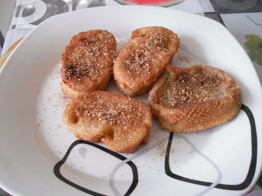 Torrijas de té