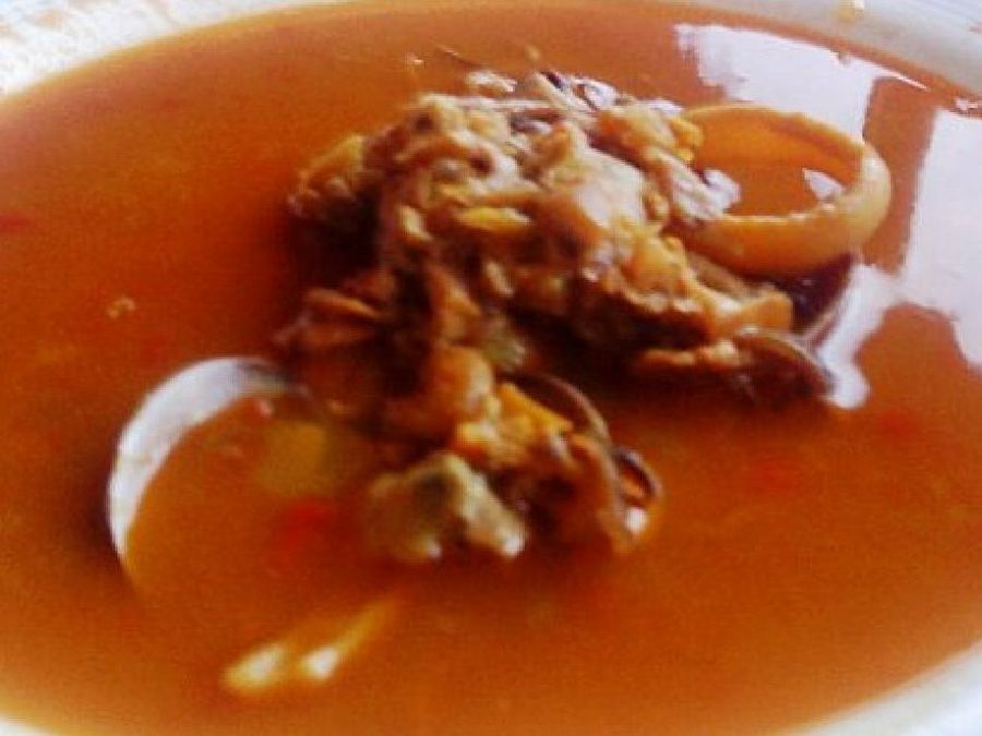 Sopa de marisco
