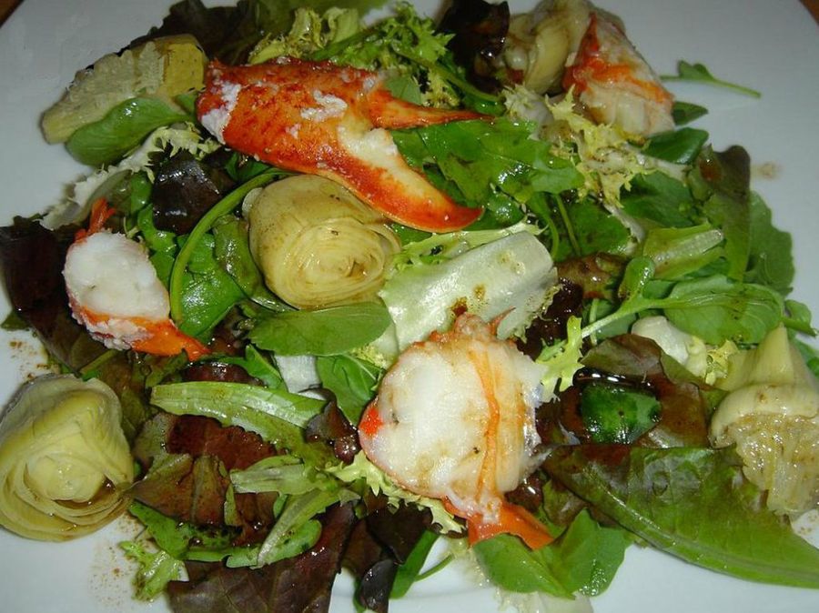 Ensalada de bogavante