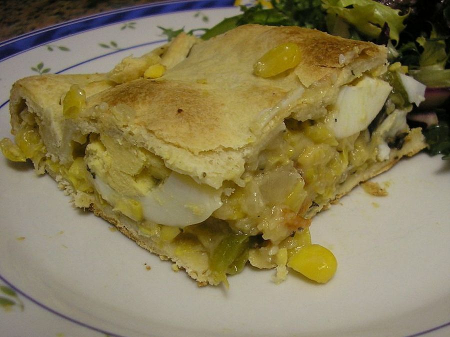 Pastel de verduras