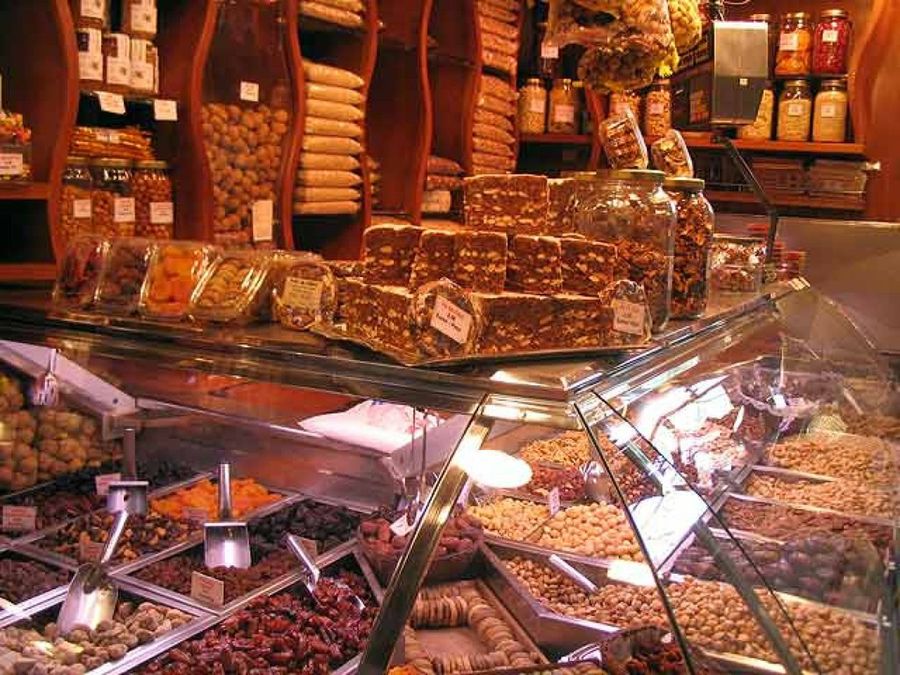 frutos secos y dulces