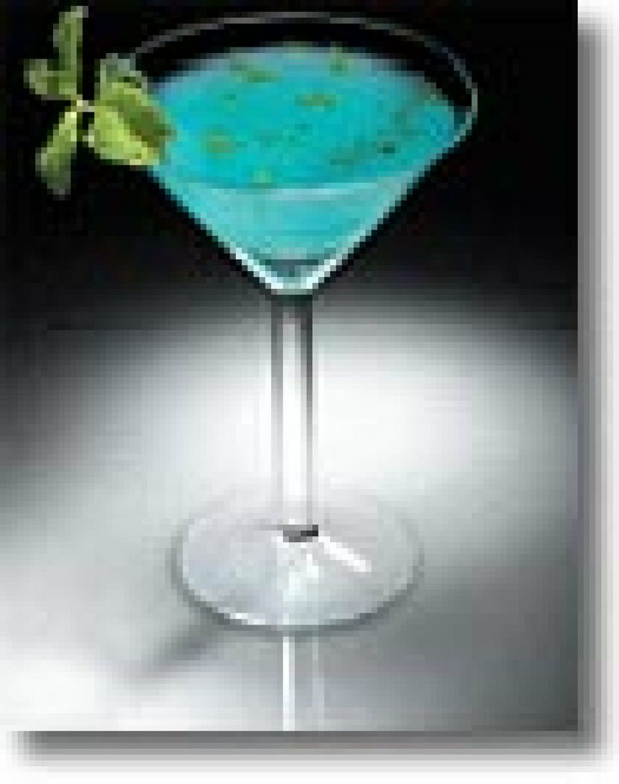 cóctel Wet Blue Martini