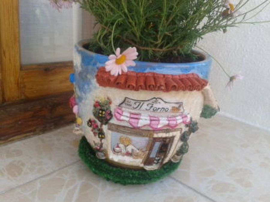 Tejas decoradas