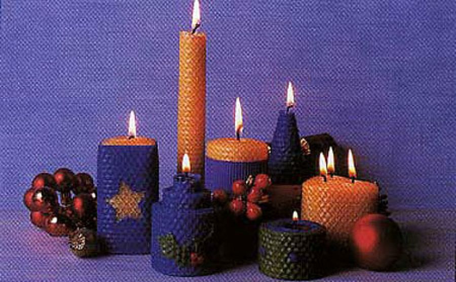 velas de navidad