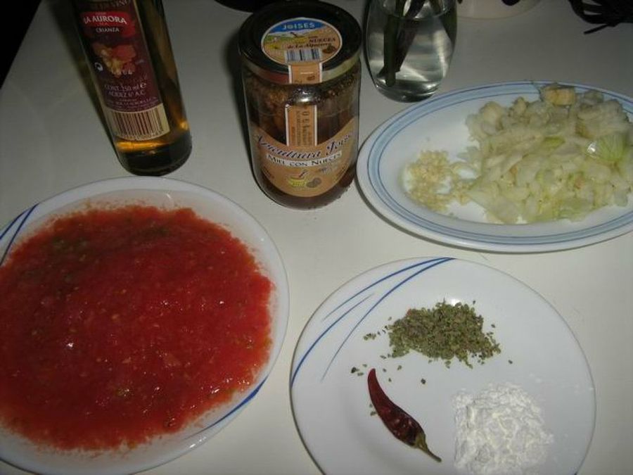 Albondigas con salsa barbacoa