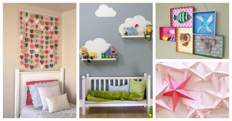 Ideas para decorar las paredes infantiles - DecoPeques