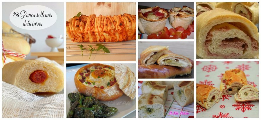 8 recetas de panes rellenos para marcar la diferencia