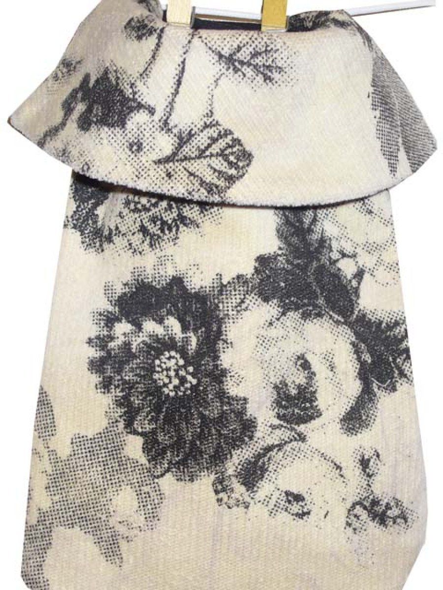 abrigo blanco&negro para perros