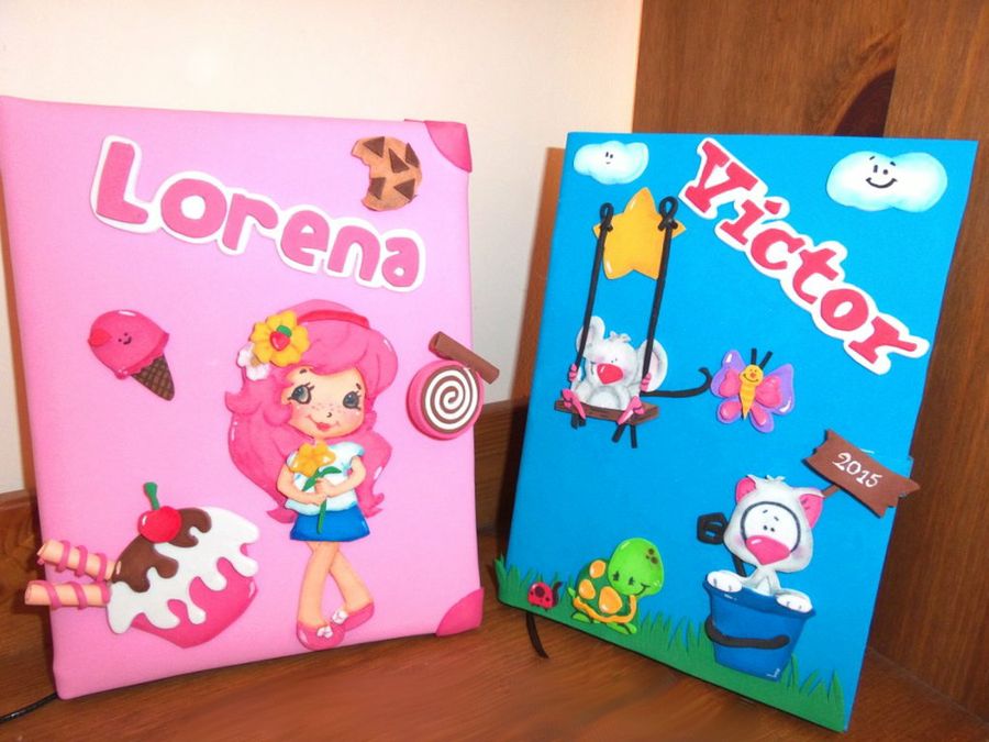Ideas para regalar el dÃa de la amistad: libreta de foami decorada ...