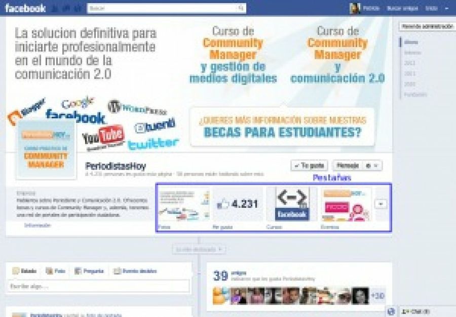 pestañas fan page
