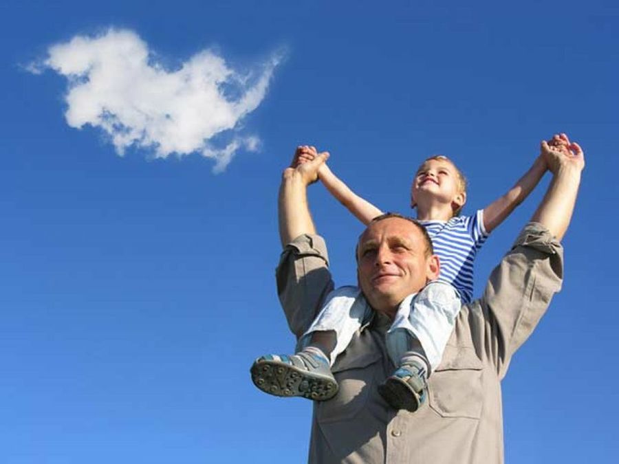 padre e hijo
