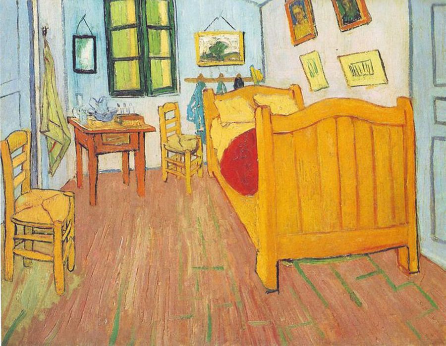 Vincent Van Gogh - Habitación en Arles