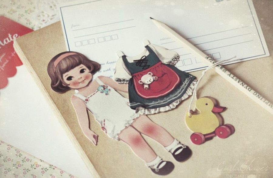 muñecas recortables