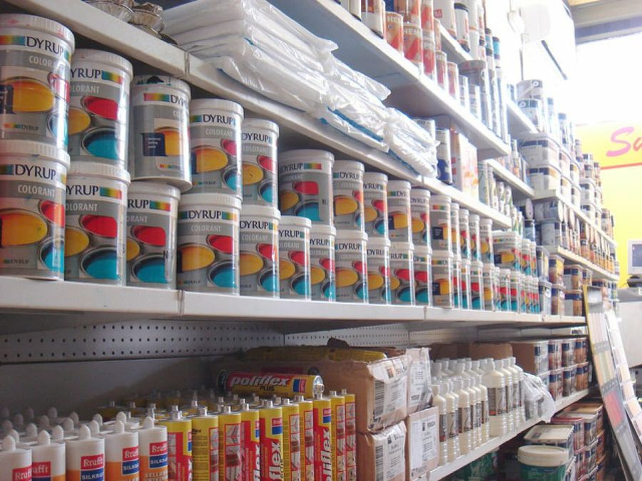almacén pintura