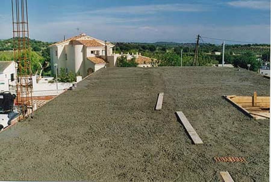base hormigón