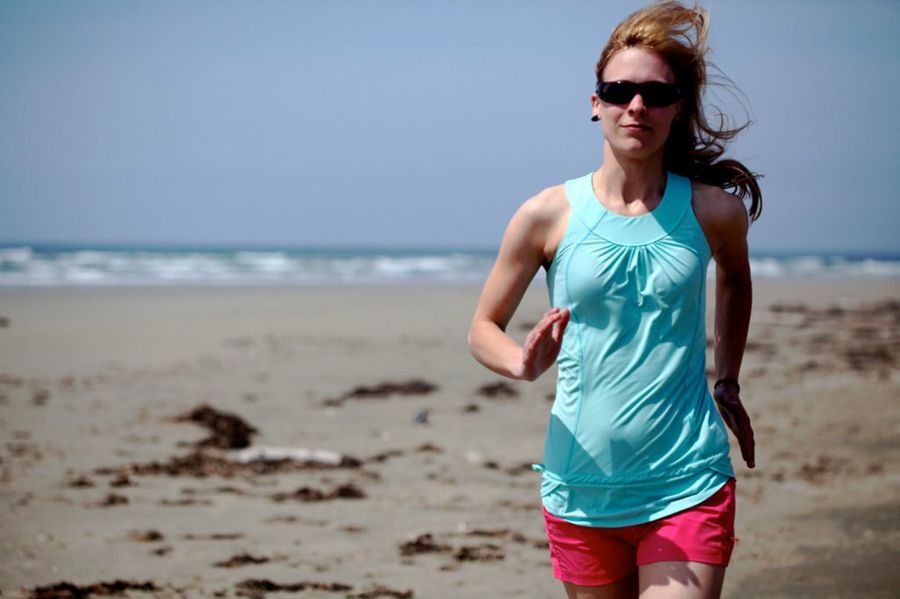 running