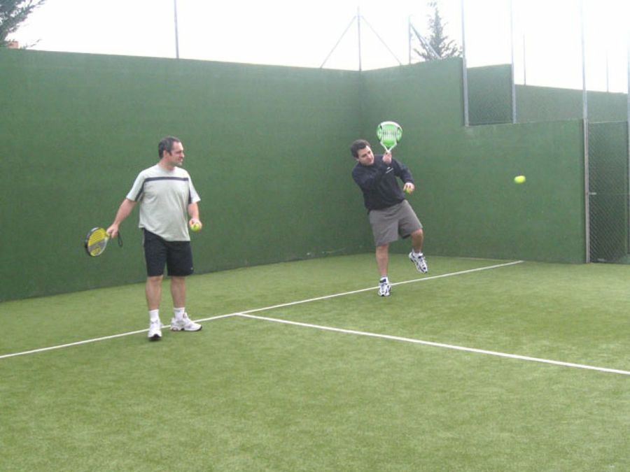 jugadores pádel