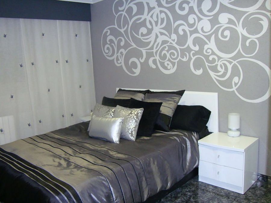 Decoración en la cama