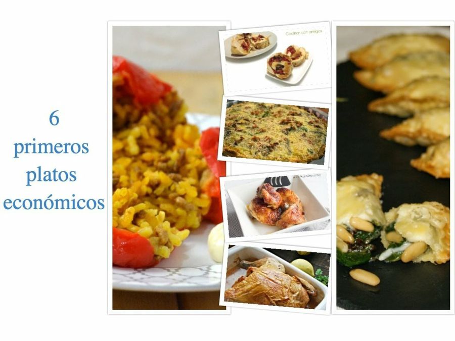 6 primeros platos fáciles y económicos, ideales para las fiestas ... Platos alta cocina recetas