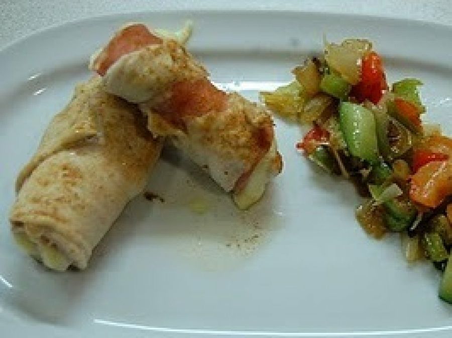Rollos pollo