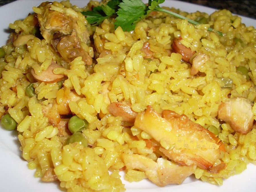 Arroz con cerveza