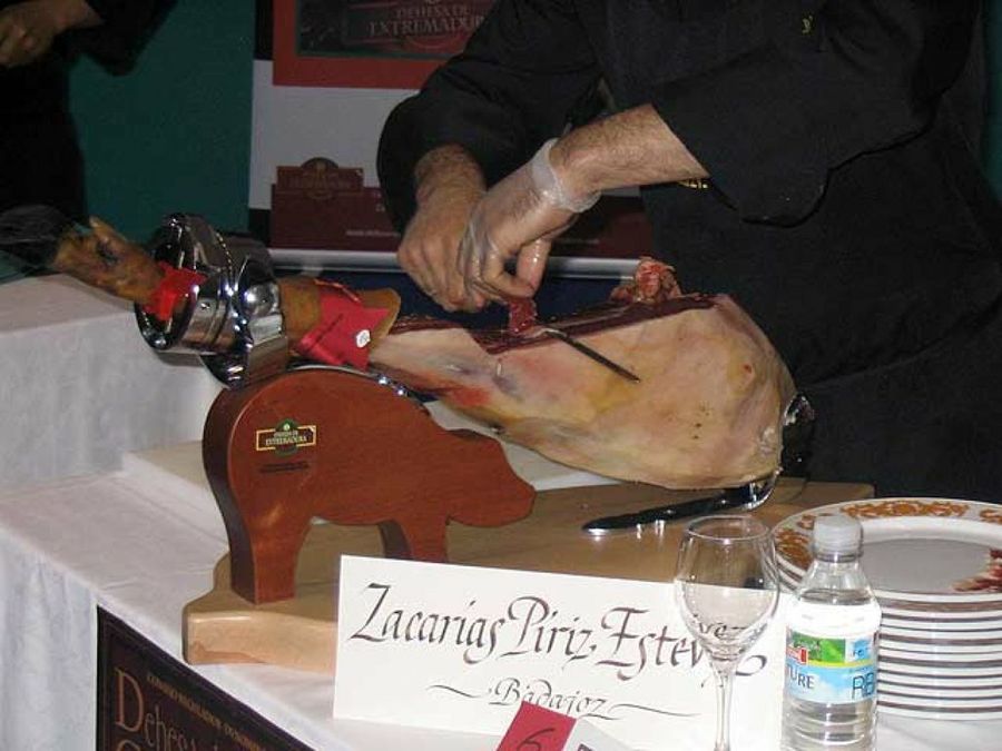 Degustación de jamón