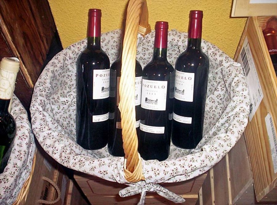 botellas de vino