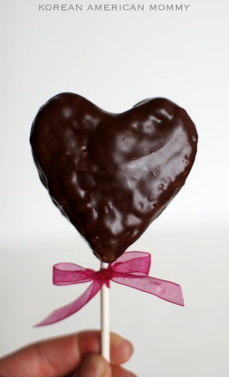 piruleta de corazón