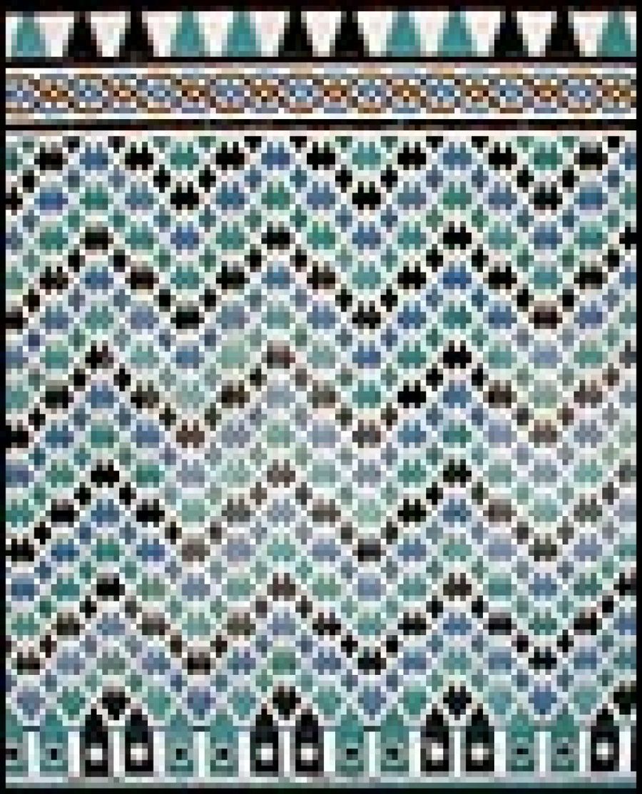 mosaico con cerámica