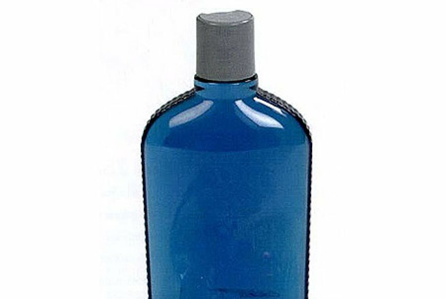 jabón líquido azul