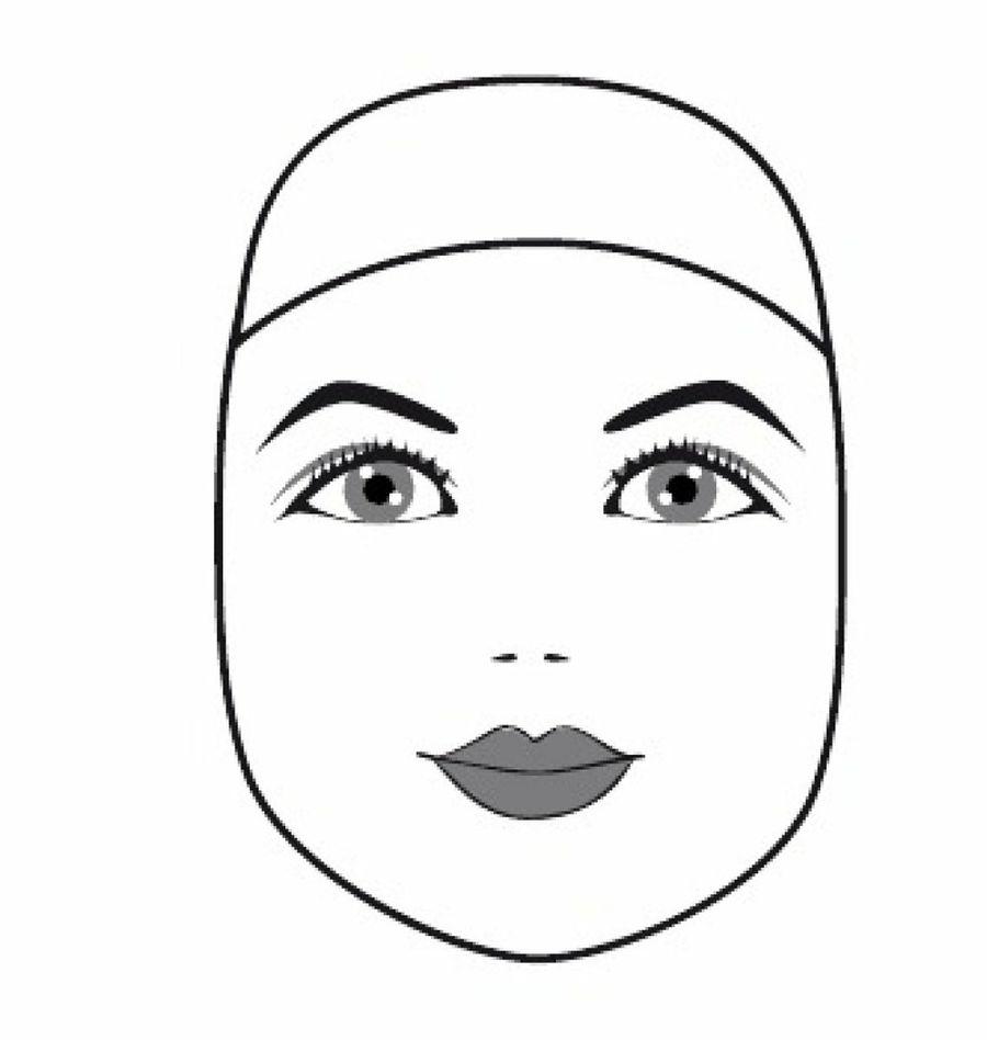 cejas rostro cuadrado