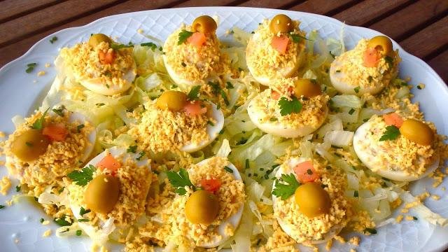 10 deliciosas recetas diferentes de huevos rellenos