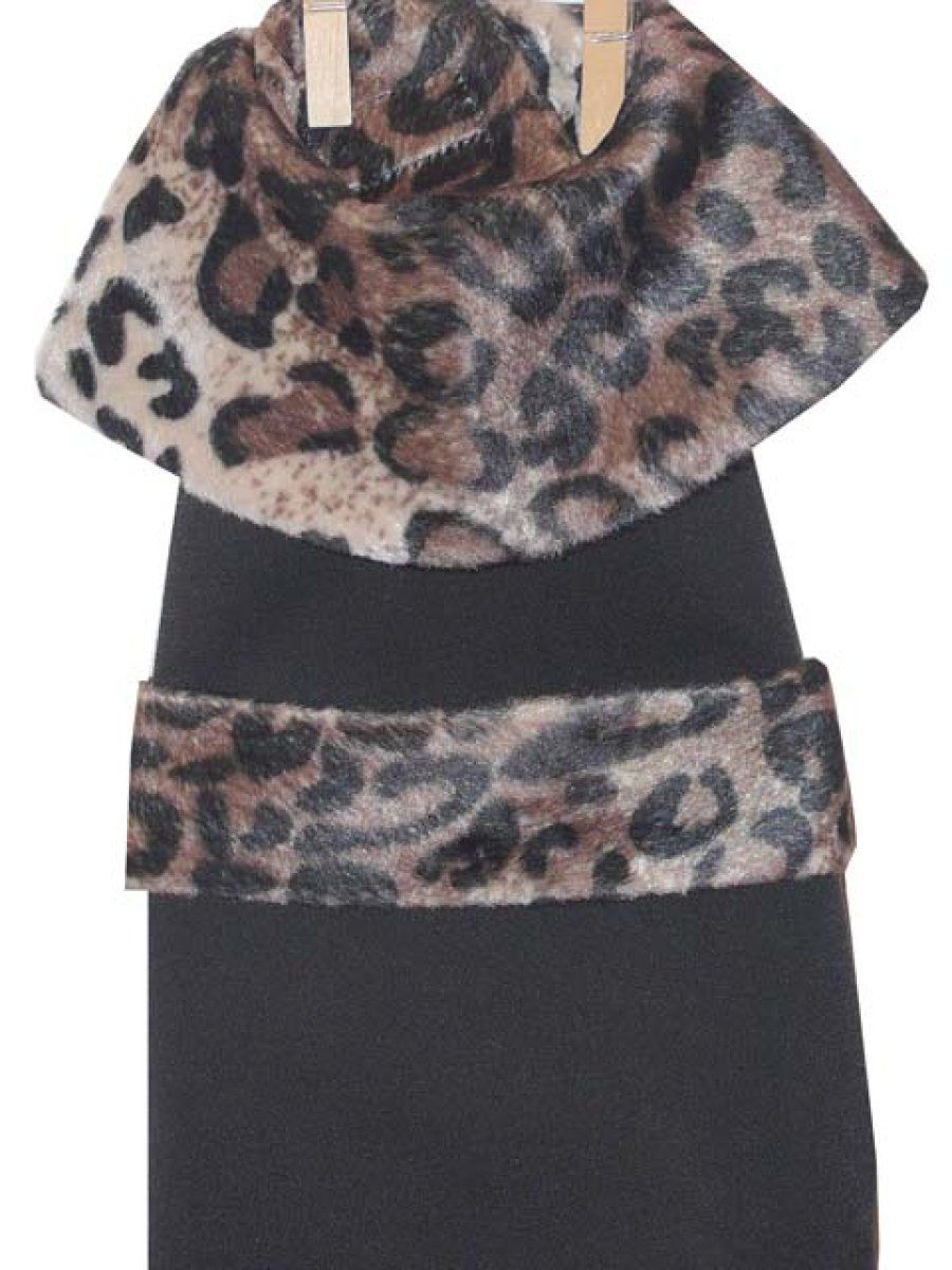 abrigo de leopardo para perros