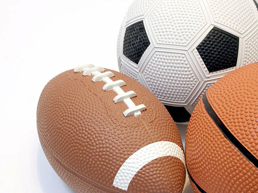 balones fútbol&rugby&basket