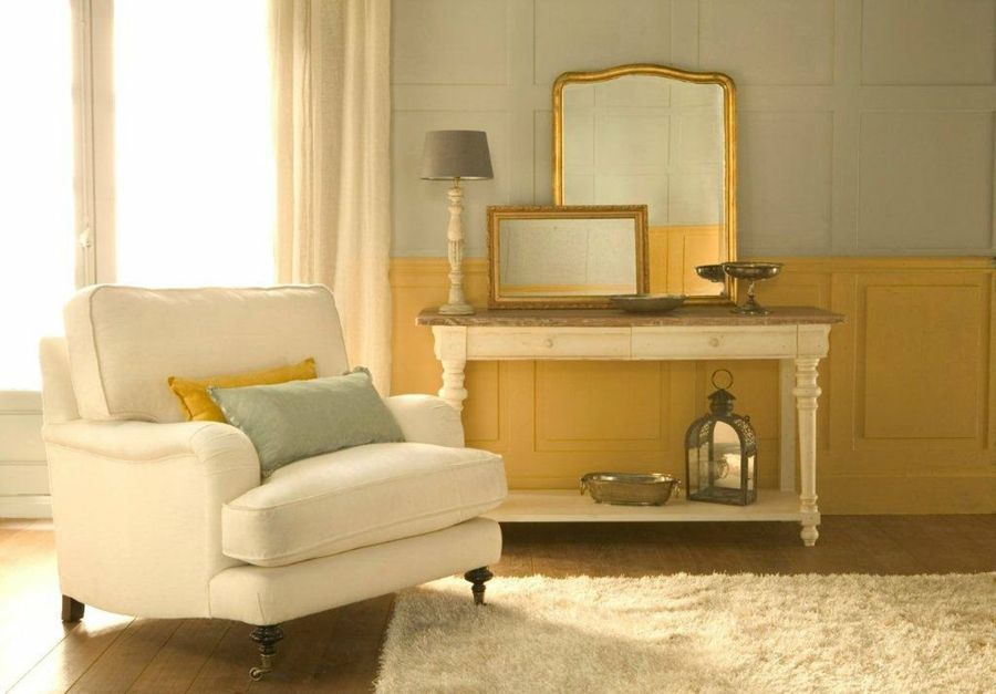 Los tonos claros y suaves dan sensación de amplitud.