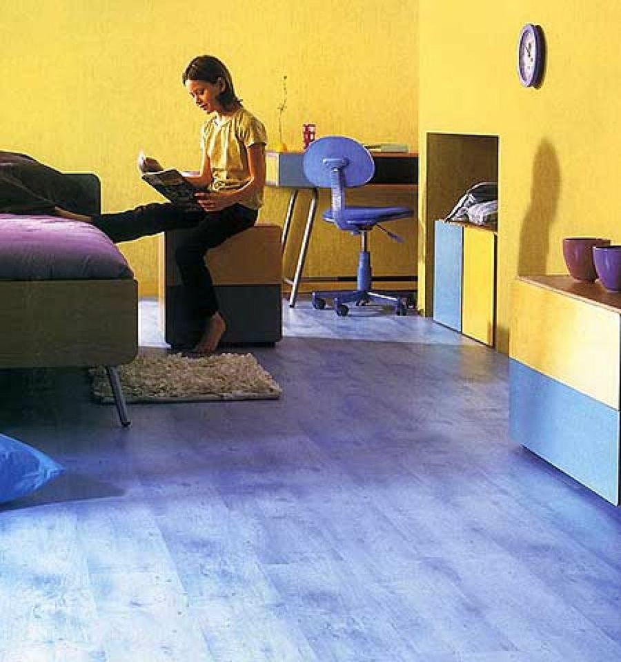 habitación amarilla