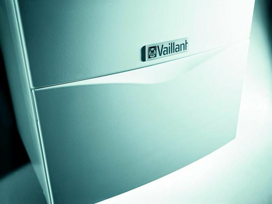 caldera Vaillant con tapa