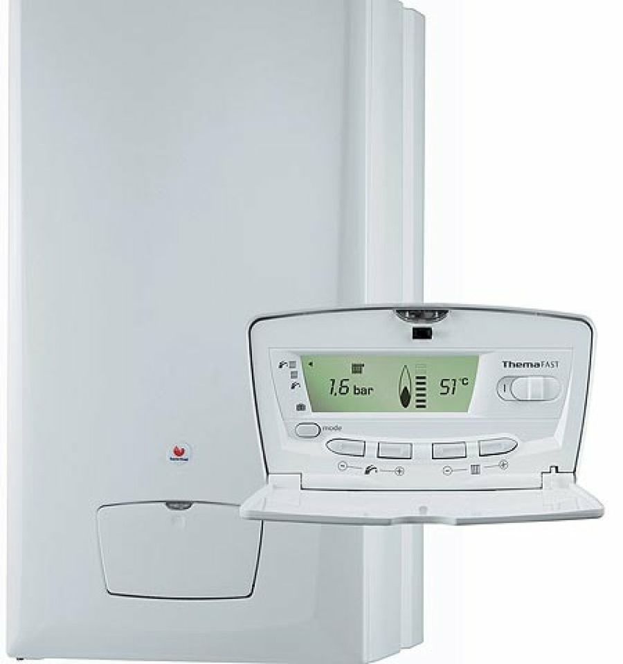 caldera y termostato